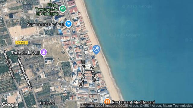 Ubicación de la subastas Subasta de finca rústica en Tavernes de la Valldigna