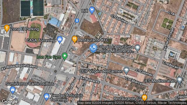 Ubicación de la subastas Subasta de trastero en TORREVIEJA