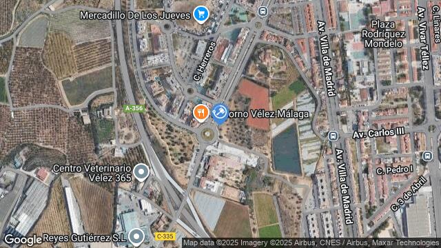 Ubicación de la subastas Subasta de finca rústica en Vélez- Málaga