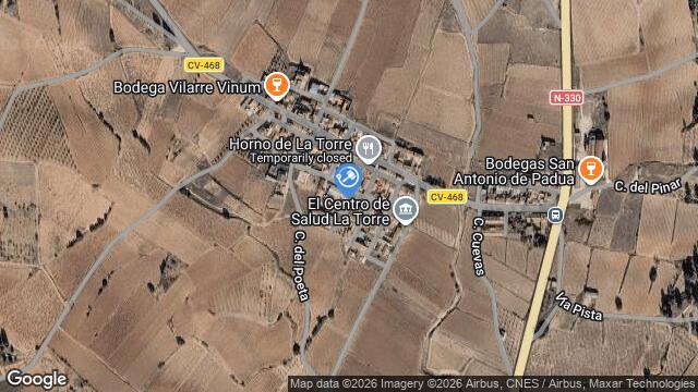 Ubicación de la subastas Subasta de paraje caÑa latorre  ( utiel - valencia) en VALENCIA