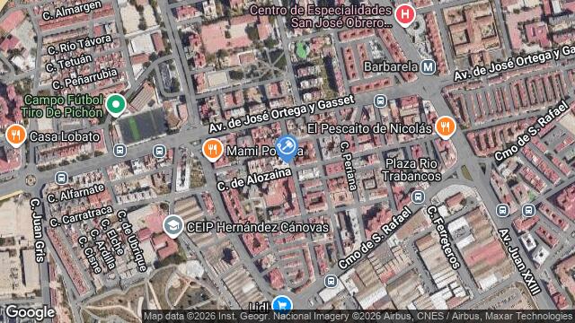 Ubicación de la subastas Subasta de vivienda en Málaga