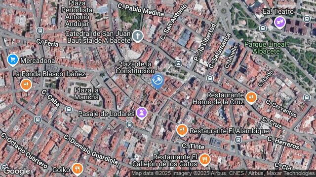 Ubicación de la subastas Subasta de garaje en ALBACETE