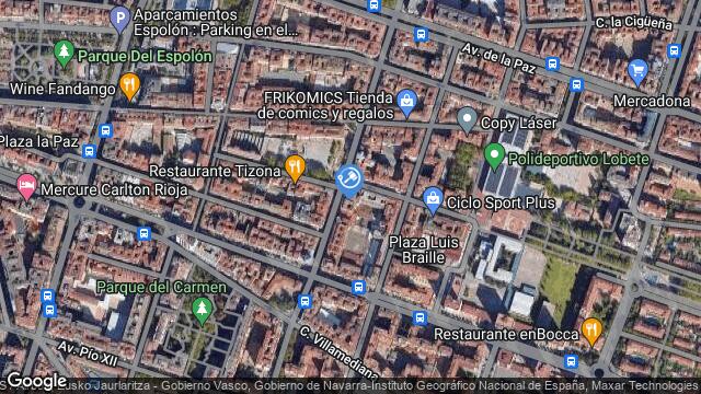 Ubicación de la subastas Subasta de vivienda en Logroño
