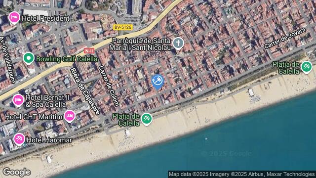 Ubicación de la subastas Subasta de vivienda en Calella