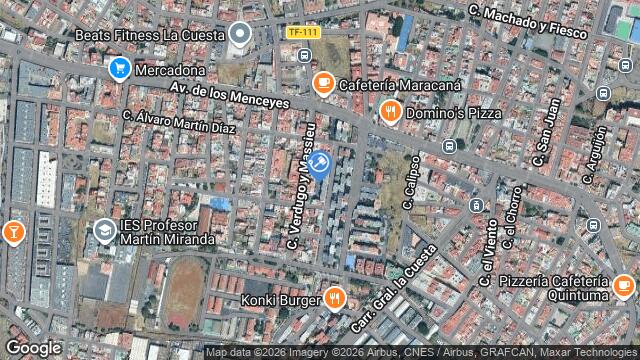 Ubicación de la subastas Subasta de vivienda en San Cristóbal de la Laguna