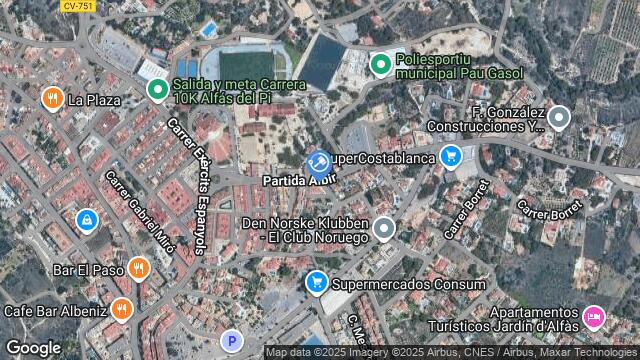 Ubicación de la subastas Subasta de vivienda en ALFAZ DEL PI