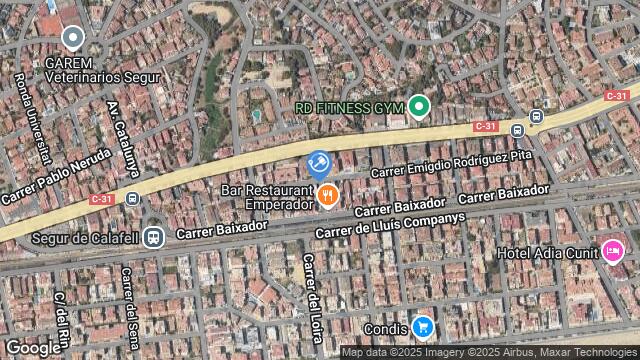 Ubicación de la subastas Subasta de vivienda en Calafell