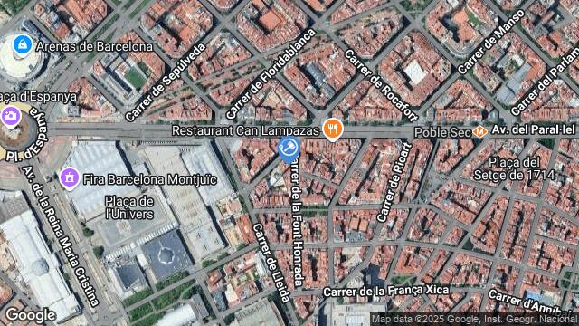 Ubicación de la subastas Subasta de cl fonthonrada ( barcelona) en BARCELONA