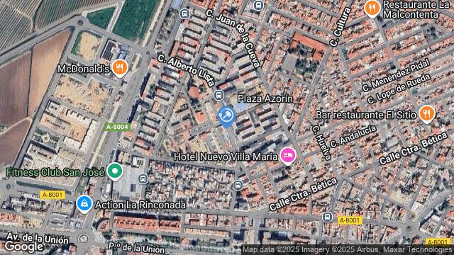 Ubicación de la subastas Subasta de vivienda en LA RINCONADA