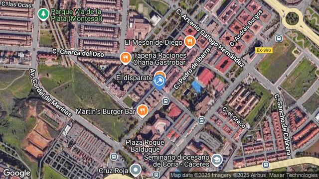 Ubicación de la subastas Subasta de vivienda en CACERES