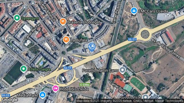 Ubicación de la subastas Subasta de local comercial en Lleida