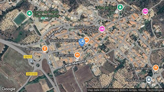 Ubicación de la subastas Subasta de las martinas  ( palau-saverdera - girona) en GIRONA