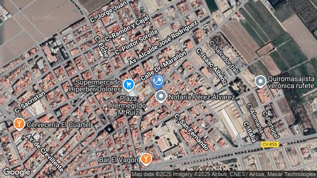 Ubicación de la subastas Subasta de vivienda en DOLORES