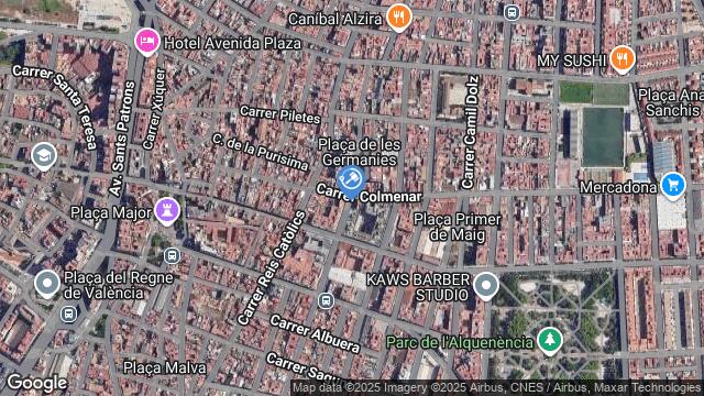 Ubicación de la subastas Subasta de otros en ALZIRA