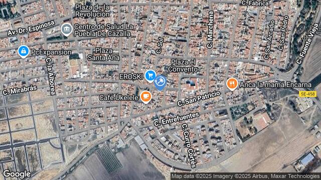 Ubicación de la subastas Subasta de garaje en LA PUEBLA DE CAZALLA