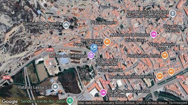 Ubicación de la subastas Subasta de vivienda en Calatayud