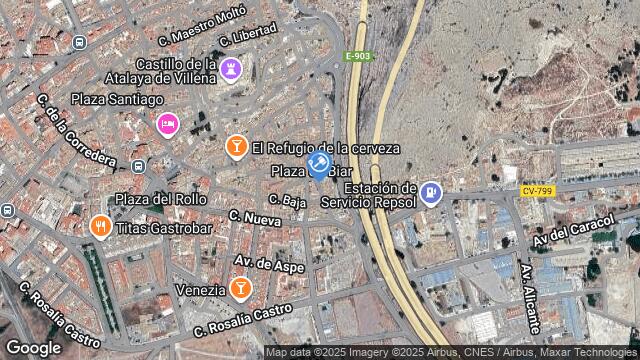 Ubicación de la subastas Subasta de vivienda en VILLENA