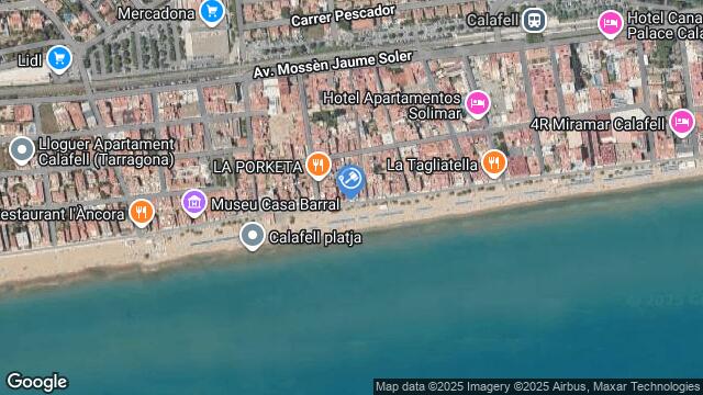 Ubicación de la subastas Subasta de vivienda en CALAFELL