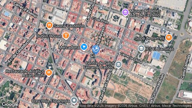 Ubicación de la subastas Subasta de cl carcagente en Castellón
