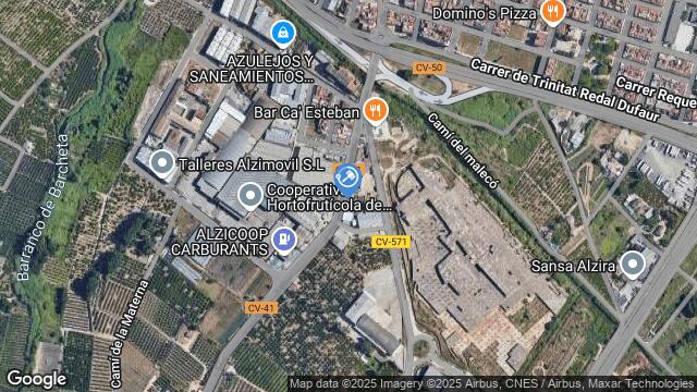 Ubicación de la subastas Subasta de vivienda en ALZIRA
