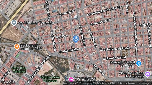 Ubicación de la subastas Subasta de vivienda en TORREVIEJA