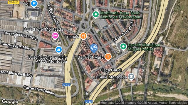 Ubicación de la subastas Subasta de vivienda en MONTCADA I REIXAC