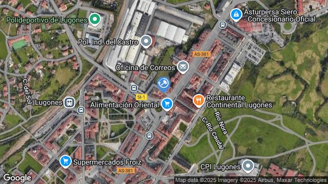 Ubicación de la subastas Subasta de vivienda en SIERO