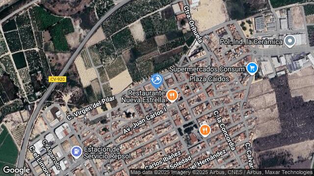 Ubicación de la subastas Subasta de vivienda en Benejúzar