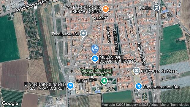 Ubicación de la subastas Subasta de vivienda en Tocina