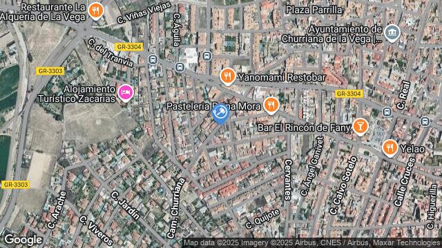 Ubicación de la subastas Subasta de garaje en CHURRIANA DE LA VEGA