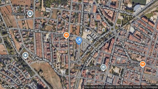 Ubicación de la subastas Subasta de vivienda en Les Franqueses del Vallès