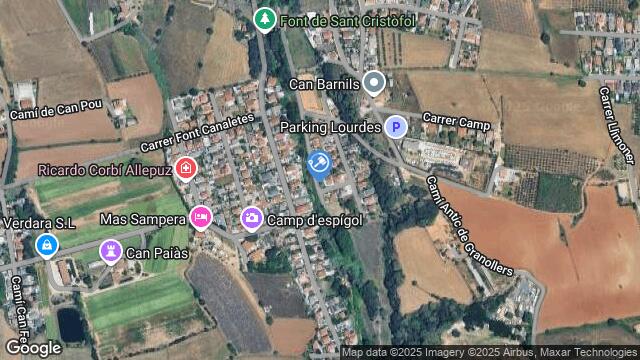 Ubicación de la subastas Subasta de cl riu tenes ( santa eulÀlia de ronÇana) en SANTA EULÀLIA DE RONÇANA