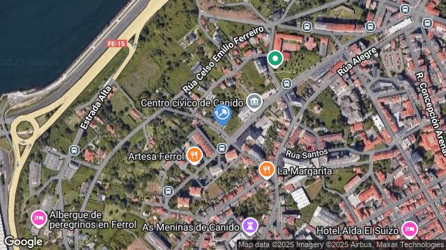 Ubicación de la subastas Subasta de vivienda en FERROL