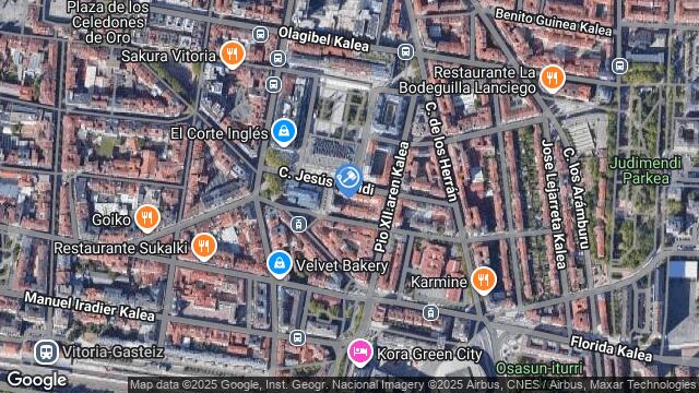Ubicación de la subastas Subasta de vivienda en VITORIA