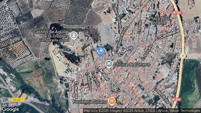 Ubicación de la subastas Subasta de vivienda en AGUILAR DE LA FRONTERA