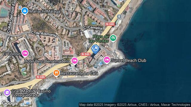 Ubicación de la subastas Subasta de vivienda en Benalmádena costa