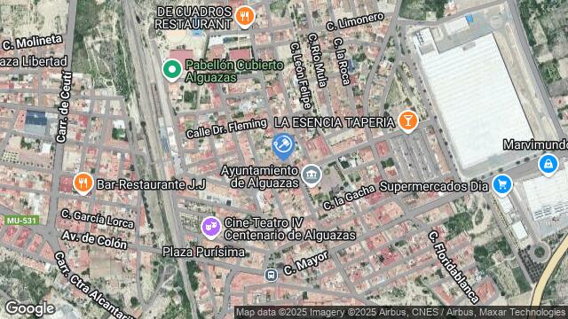 Ubicación de la subastas Subasta de vivienda en Alguazas