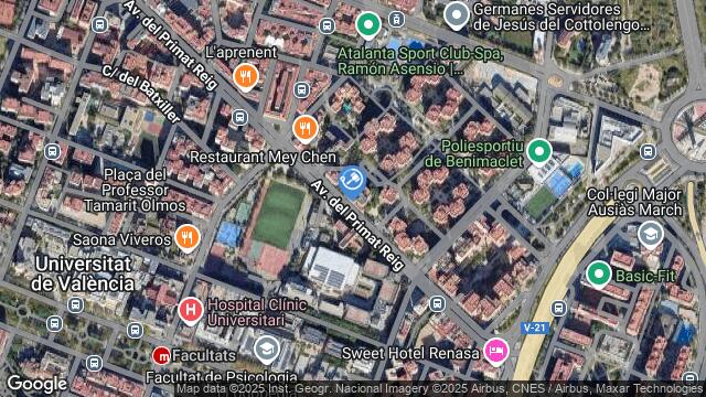 Ubicación de la subastas Subasta de local comercial en VALENCIA