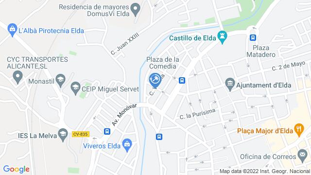 Ubicación de la subastas Subasta de vivienda en ELDA