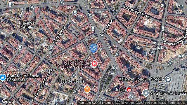 Ubicación de la subastas Subasta de garaje en VALENCIA