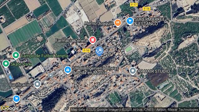 Ubicación de la subastas Subasta de vivienda en Murcia