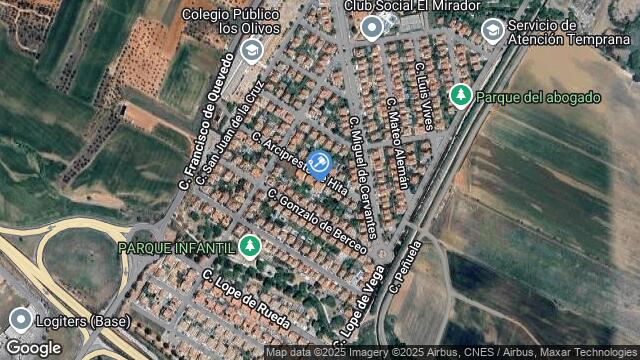 Ubicación de la subastas Subasta de vivienda en CABANILLAS DEL CAMPO