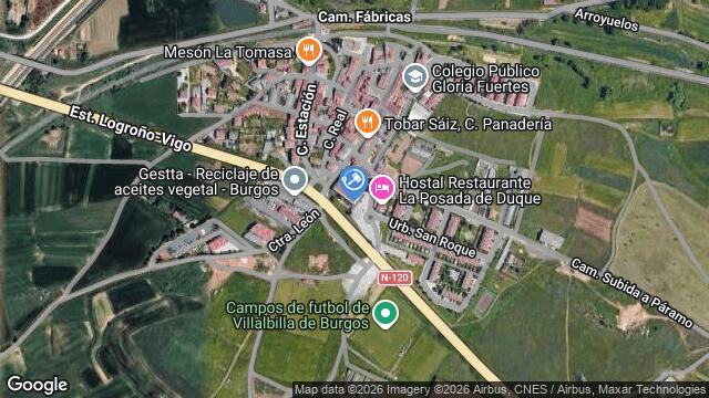 Ubicación de la subastas Subasta de finca rústica en VILLALBILLA DE BURGOS