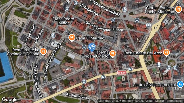 Ubicación de la subastas Subasta de cl marcos peÑa royo ( oviedo) en OVIEDO