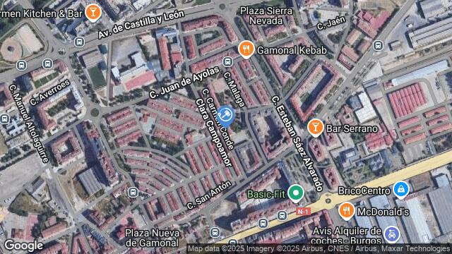 Ubicación de la subastas Subasta de vivienda en BURGOS