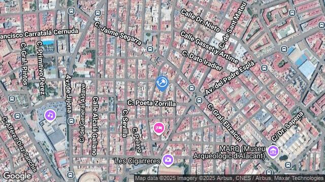 Ubicación de la subastas Subasta de cl carlos arniches ( alicante/alacant) en ALICANTE/ALACANT