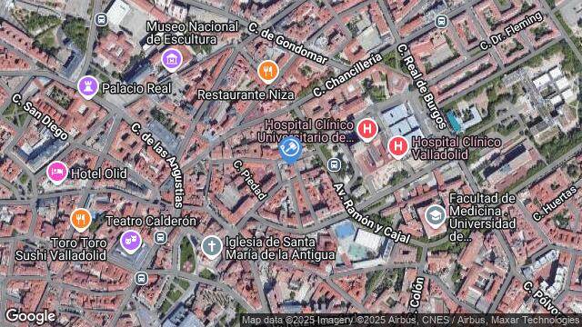 Ubicación de la subastas Subasta de local comercial en Valladolid