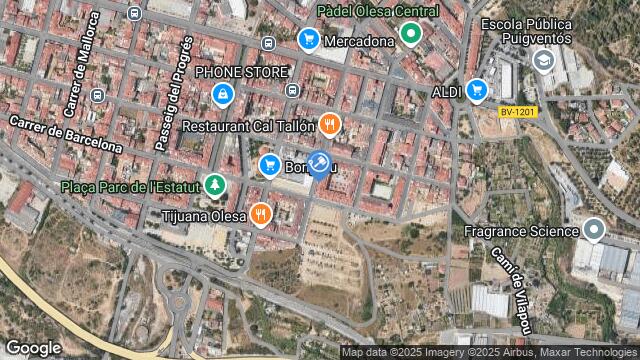 Ubicación de la subastas Subasta de garaje en OLESA DE MONTSERRAT