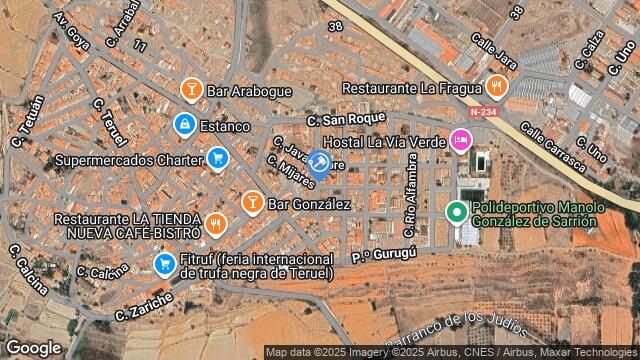 Ubicación de la subastas Subasta de amagrillas  ( sarrion - teruel) en TERUEL