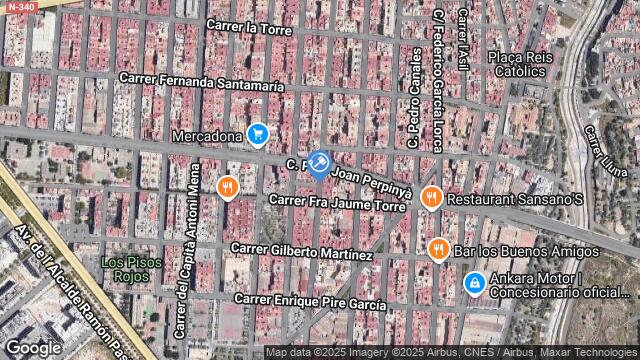 Ubicación de la subastas Subasta de garaje en ELCHE